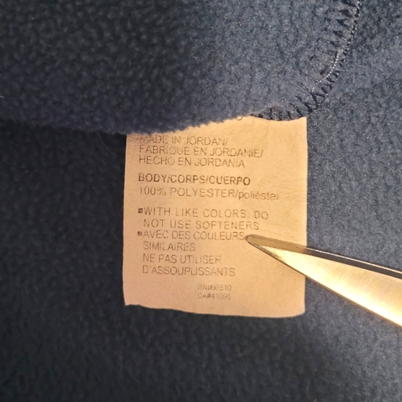 Under Armour Men's Large Fleece Sweatshirt Blue - Picture 13 of 13